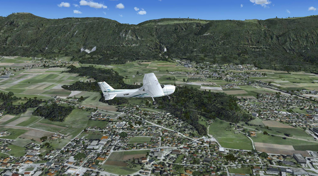 Erster Flug